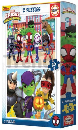 Puzzle Spidey & his Amazing Friends Educa 2x20 dielov