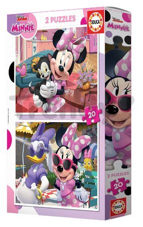 Puzzle Minnie Disney Educa 2x20 dielov