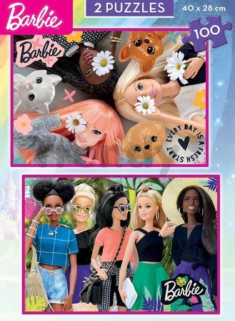 Puzzle Barbie Disney Educa 2x100 dielov