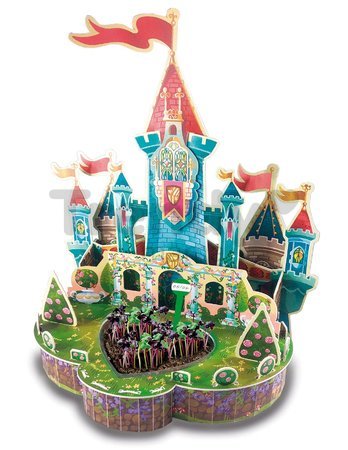 Kreatívne tvorenie 3D Dream Garden Castle Educa vyrob si svoju záhradku od 6 rokov