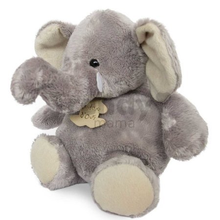 Plyšový sloník Elephant Histoire d’ Ours v darčekovom balení sivý 14 cm od 0 mes