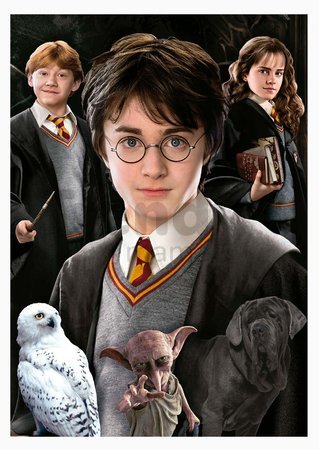 Puzzle Miniature series Harry Potter 1 Educa 1000 dielov a Fix lepidlo