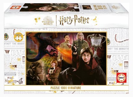 Puzzle Miniature series Harry Potter 2 Educa 1000 dielov a Fix lepidlo