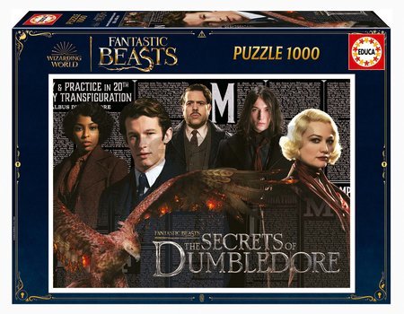 Puzzle Fantastic Beasts Educa 1000 dielov a Fix lepidlo