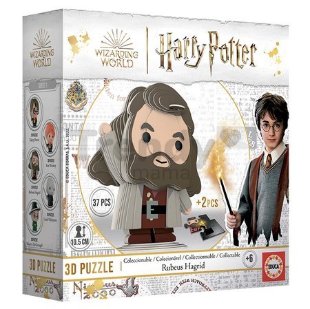 Puzzle figúrka 3D Rubeus Hagrid Educa 37 dielov od 6 rokov