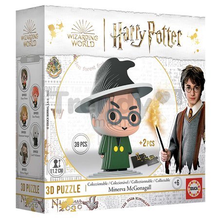 Puzzle figúrka 3D Minerva McGonagall Educa 39 dielov od 6 rokov