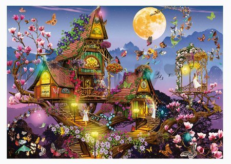 Puzzle Fairy House Educa 500 dielov a Fix lepidlo