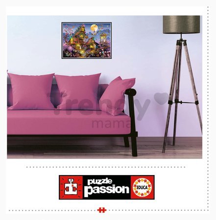Puzzle Fairy House Educa 500 dielov a Fix lepidlo