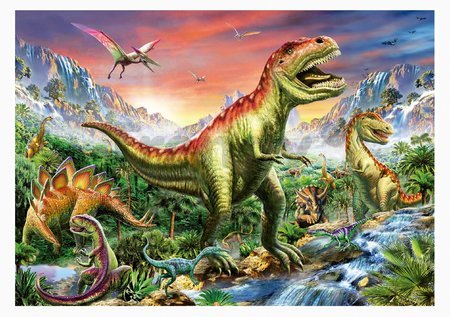 Puzzle Jurassic Forest Educa 1000 dielov a Fix lepidlo