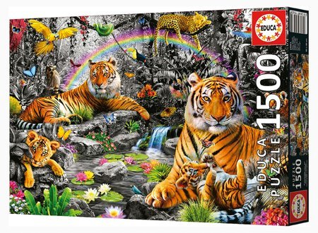 Puzzle Brilliant Jungle Educa 1500 dielov a Fix lepidlo