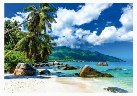 Puzzle Seychelles Educa 1500 dielov a Fix lepidlo