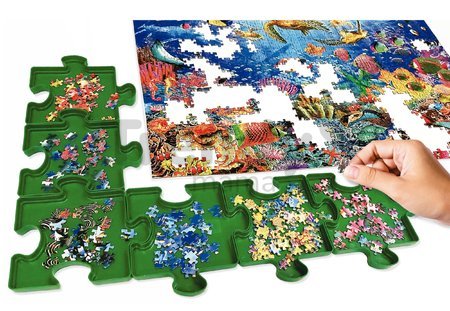 Puzzle organizér Puzzle Sorter Educa 6 stohovateľných priehradok na triedenie dielikov