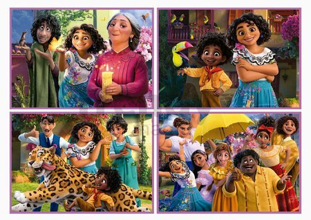 Puzzle Multi 4 Disney Encanto Educa 50-80-100-150 dielov od 5 rokov