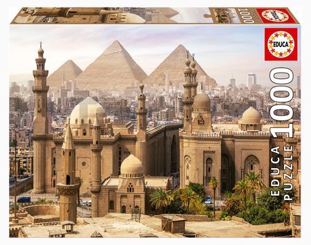 Puzzle Cairo Egypt Educa 1000 dielov a Fix lepidlo