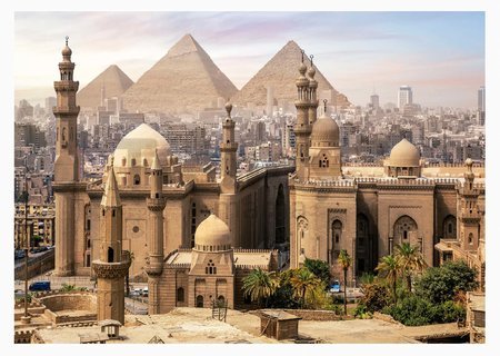 Puzzle Cairo Egypt Educa 1000 dielov a Fix lepidlo