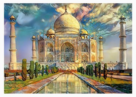 Puzzle Taj Mahal Educa 1000 dielov a Fix lepidlo