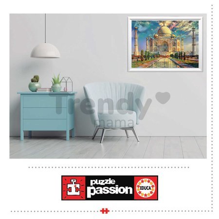 Puzzle Taj Mahal Educa 1000 dielov a Fix lepidlo