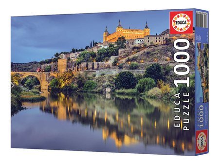 Puzzle Toledo Educa 1000 dielov a Fix lepidlo