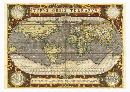 Puzzle Map of the World Educa 2000 dielov a Fix lepidlo