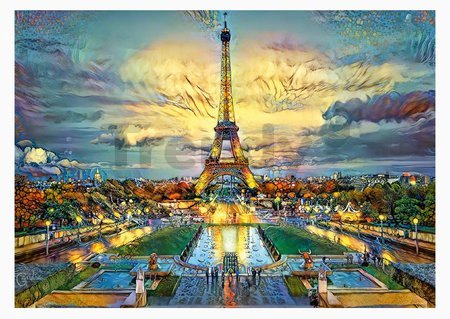 Puzzle Eiffel Tower Educa 500 dielov a Fix lepidlo