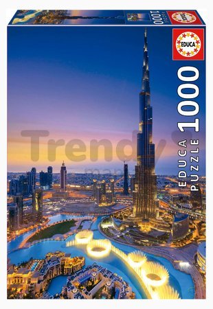 Puzzle Burj Khalifa United Arab Emirates Educa 1000 dielov a Fix lepidlo