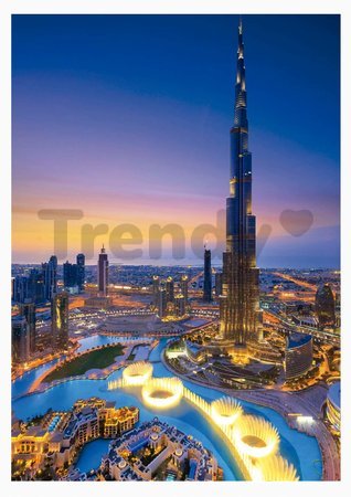 Puzzle Burj Khalifa United Arab Emirates Educa 1000 dielov a Fix lepidlo