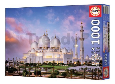 Puzzle Sheikh Zayed Grand Mosque Educa 1000 dielov a Fix lepidlo