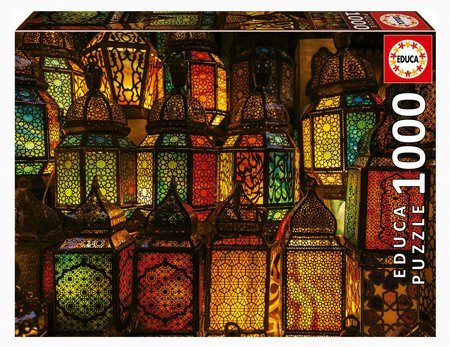 Puzzle Lantern Collage Educa 1000 dielov a Fix lepidlo