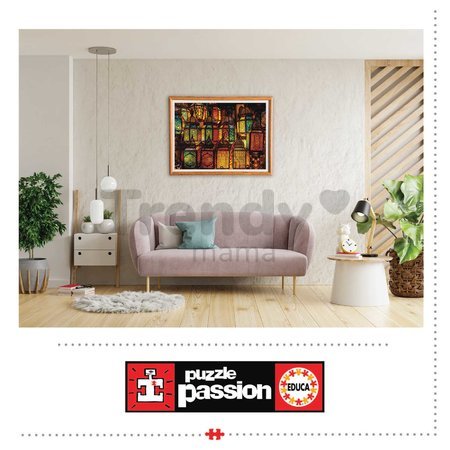 Puzzle Lantern Collage Educa 1000 dielov a Fix lepidlo