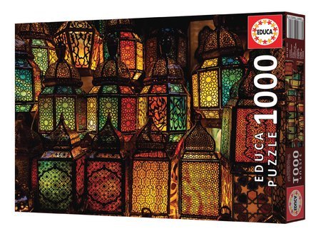 Puzzle Lantern Collage Educa 1000 dielov a Fix lepidlo