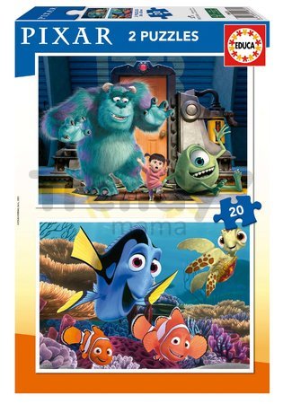 Puzzle Disney Pixar Educa 2x20 dielov od 3 rokov