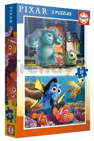 Puzzle Disney Pixar Educa 2x20 dielov od 3 rokov