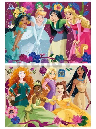 Puzzle Disney Princess Educa 2x48 dielov od 4 rokov