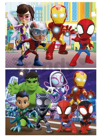 Puzzle Spidey & his Amazing Friends Educa 2x48 dielov od 4 rokov