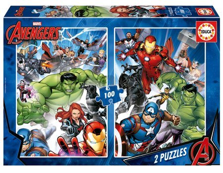 Puzzle Avengers Educa 2x100 dielov od 6 rokov