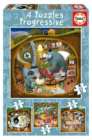 Puzzle Forest Tales Progressive Educa 12-16-20-25 dielov