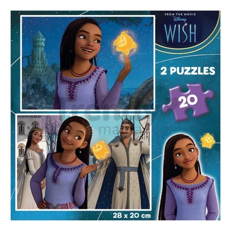 Puzzle Wish Educa 2x20 dielikov