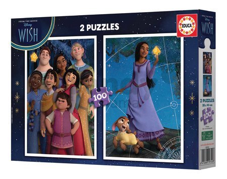 Puzzle Wish Educa 2x100 dielikov od 6 rokov