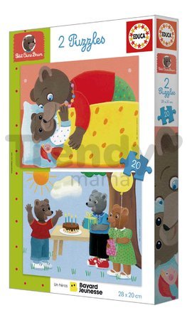 Puzzle Petit Ours Brun Educa 2x20 dielov