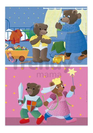 Puzzle Petit Ours Brun Educa 2x48 dielov od 4 rokov