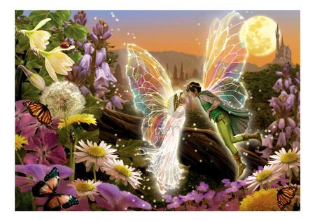 Puzzle The Kiss Educa 500 dielov a Fix lepidlo