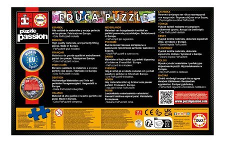 Puzzle One Hundred Endangered Species Educa 500 dielov a Fix lepidlo