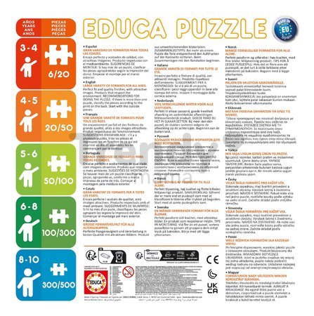 Puzzle Disney Stitch Educa 500 dielov a Fix lepidlo