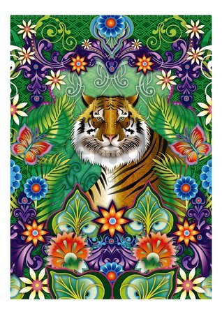 Puzzle Bengal Tiger Educa 500 dielov a Fix lepidlo