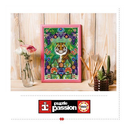 Puzzle Bengal Tiger Educa 500 dielov a Fix lepidlo