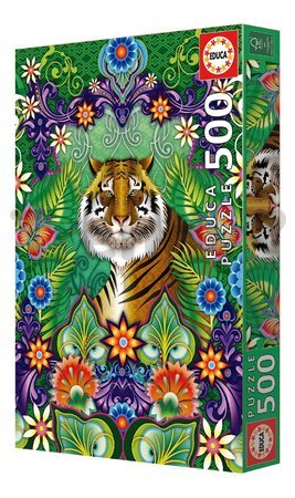 Puzzle Bengal Tiger Educa 500 dielov a Fix lepidlo