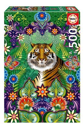 Puzzle Bengal Tiger Educa 500 dielov a Fix lepidlo