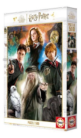 Puzzle Harry Potter Educa 500 dielov a Fix lepidlo