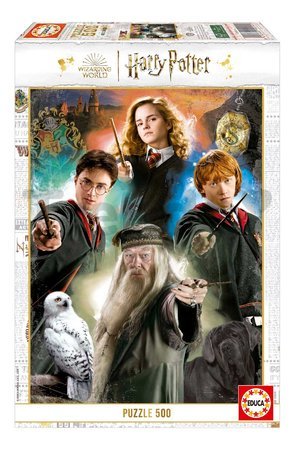 Puzzle Harry Potter Educa 500 dielov a Fix lepidlo