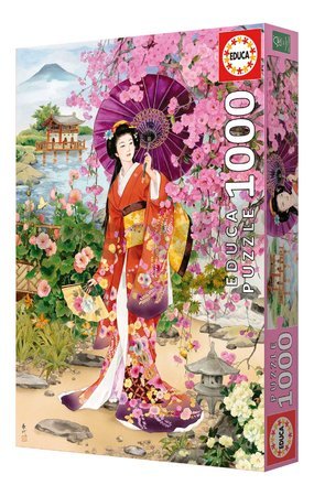 Puzzle Teien Haruyo Morita Educa 1000 dielov a Fix lepidlo